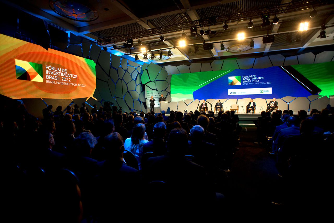 SAO PAULO, SP - 14.06.2022 - Fotos gerais da cerimonia de abertura do Forum de Investimentos Brasil 2022.Foto: Emiliano Capozoli/Divulgação